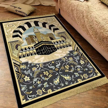 Luxurious Prayer Rug ( UAE Delivery Time: 1-3 Days )