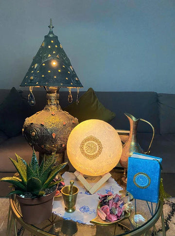 Quran Moon Light Lamp ( UAE Delivery Time: 1-3 Days )